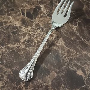 Reed And Barton Regine Salad Fork Glossy Stainless Flatware